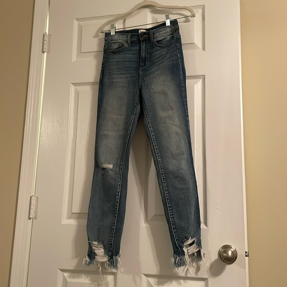 Sneak Peek High Rise Jeans